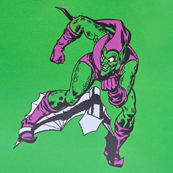 Loungefly Marvel: Green Goblin Cosplay Backpack, - NWT